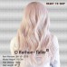 Ready To Ship Ombre Pastel Blush Pink Colors hairstyles Layered hair ends cut with bang Full Lace human hair wig (Small Cap Size）